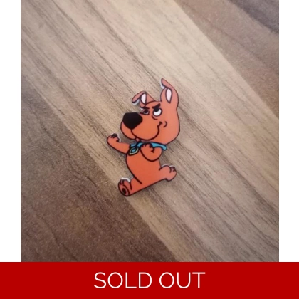 Scooby Doo - Scrappy Doo - Puppy Power Single Pin Badge